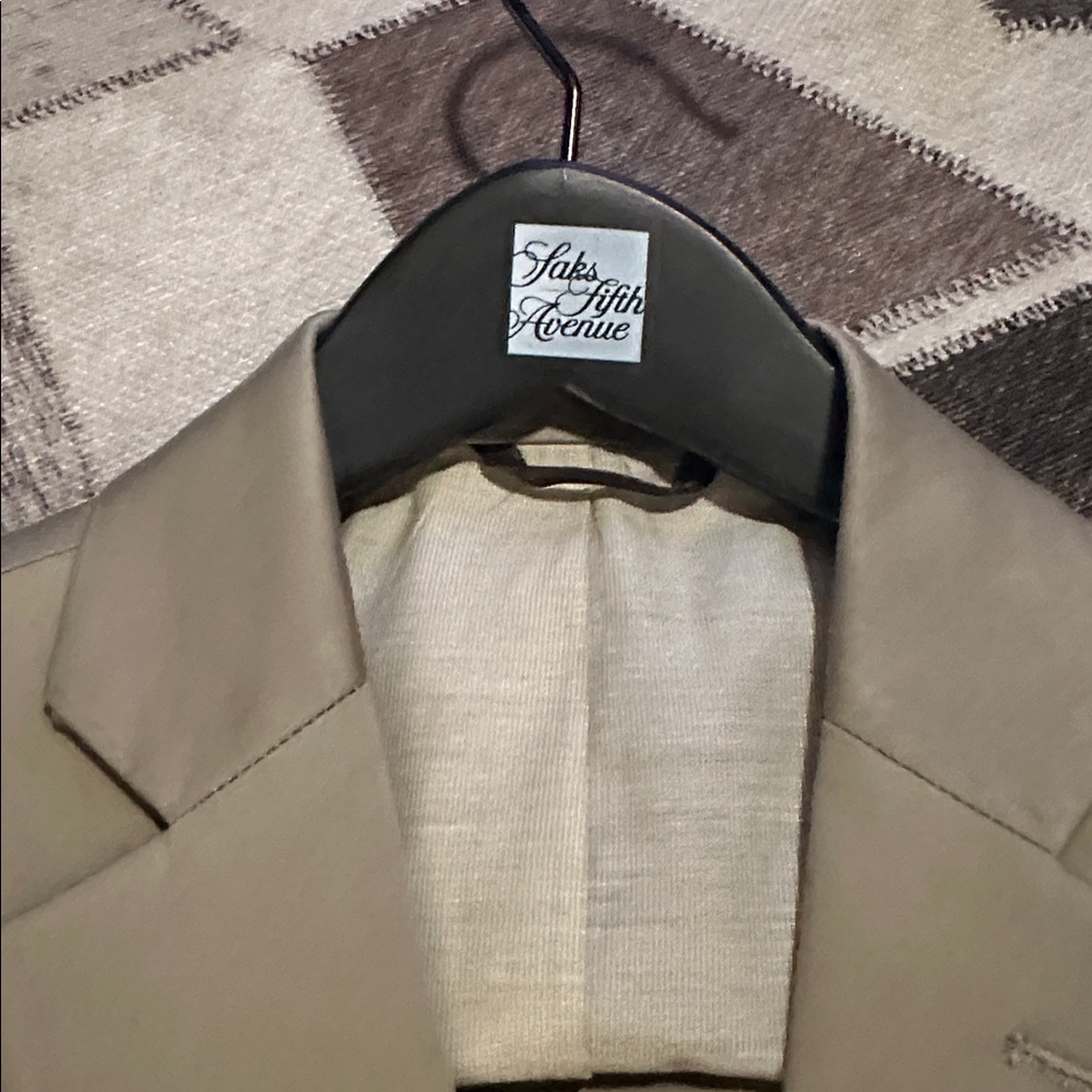 Saks Fifth Avenue Beige Blazer